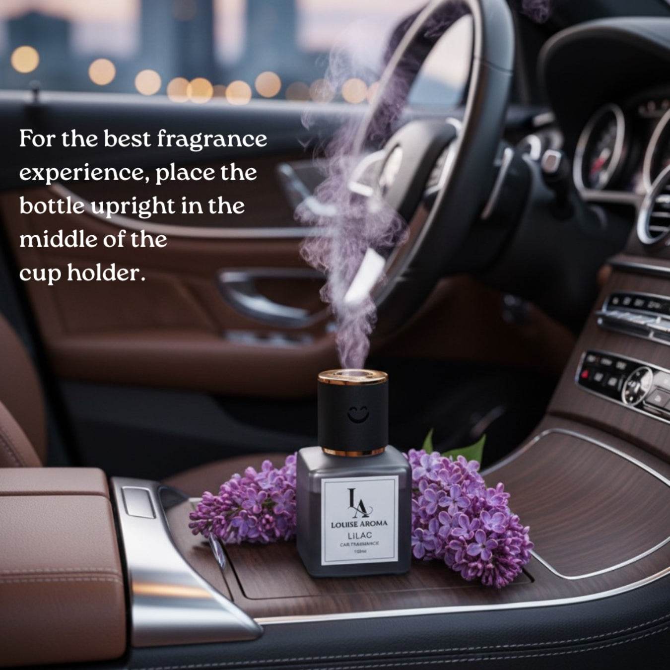Lilac Car Fragrance (Alcohol free) - Louise aroma