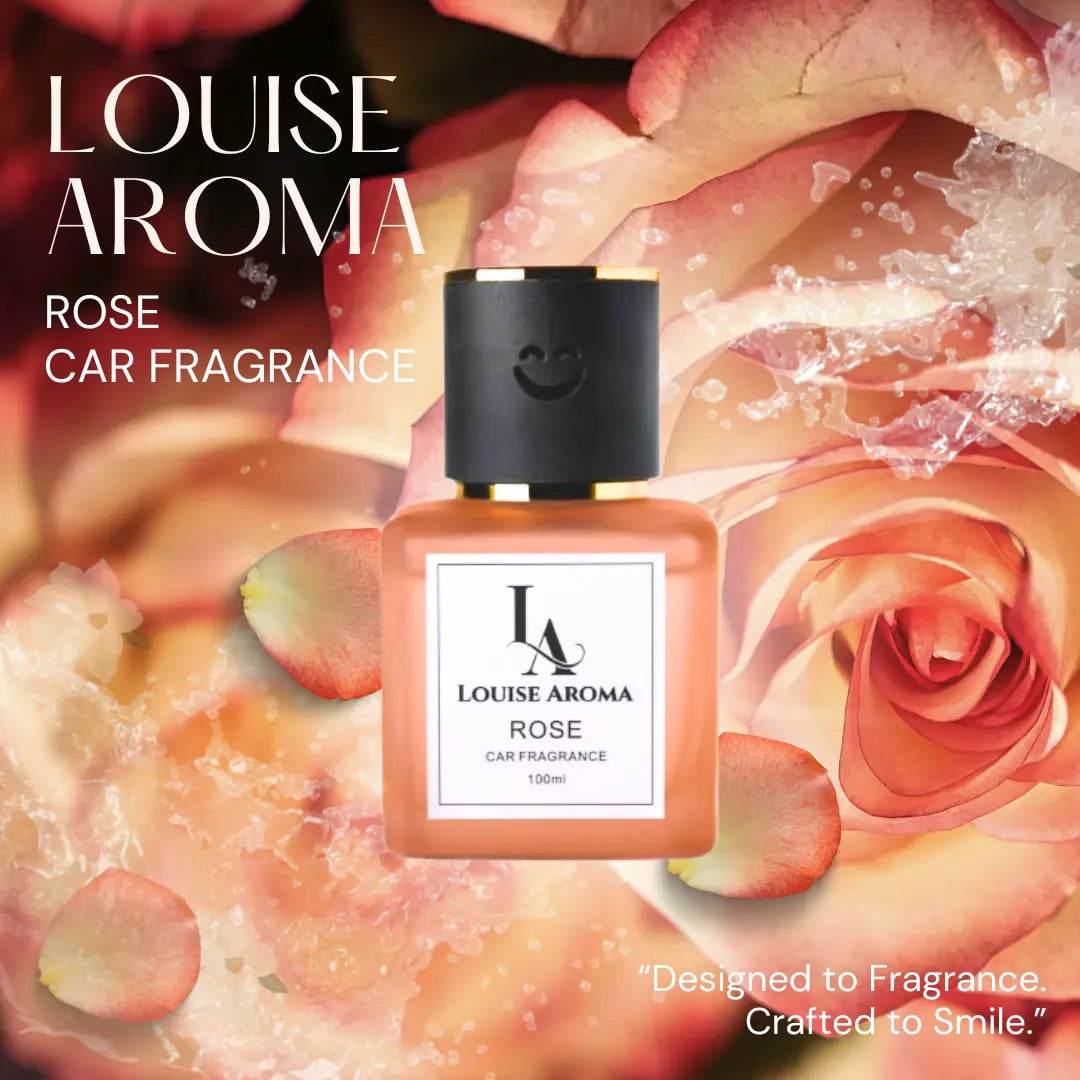 Rose Car Fragrance (Alcohol free) - Louise aroma