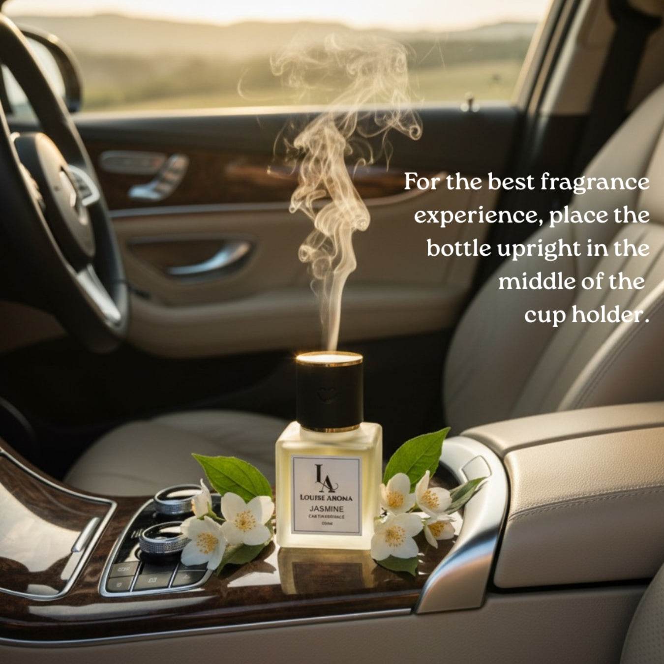 Jasmine Car Fragrance (Alcohol free) - Louise aroma