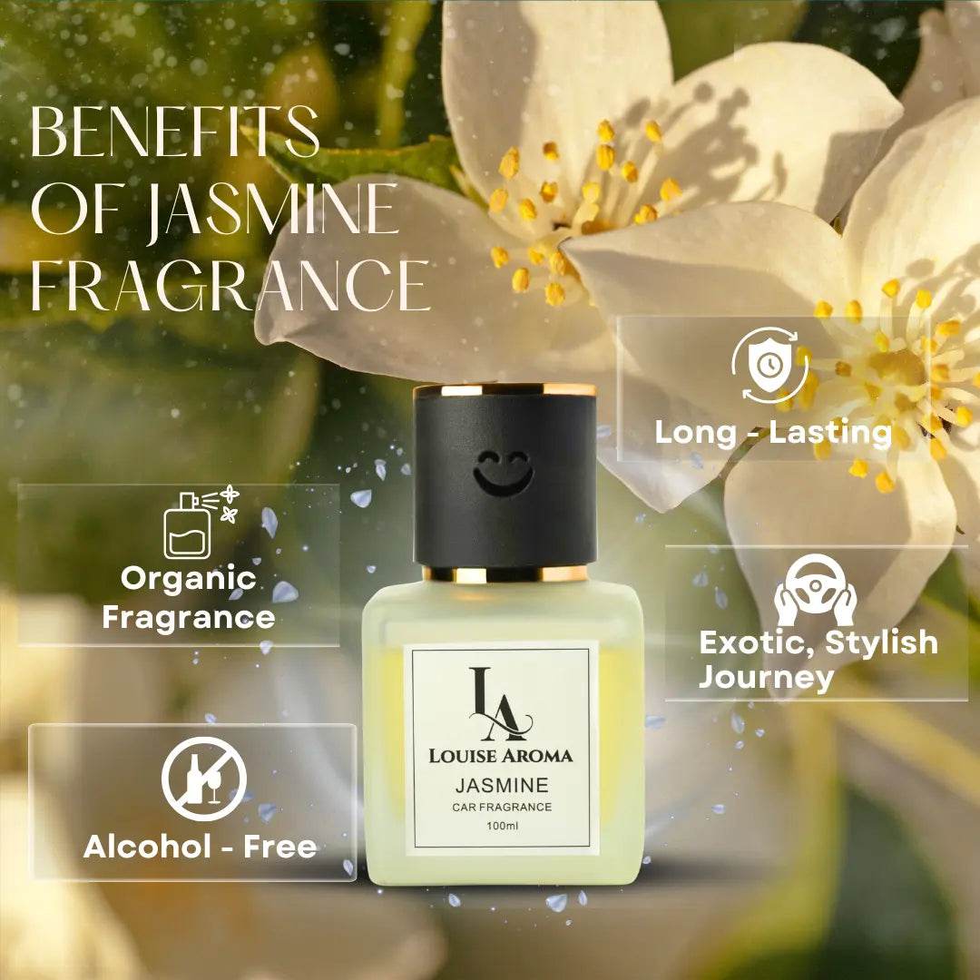 Jasmine Car Fragrance (Alcohol free) - Louise aroma