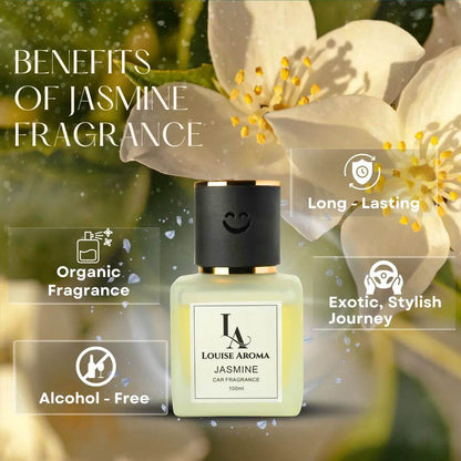 Jasmine Car Fragrance (Alcohol free) - Louise aroma