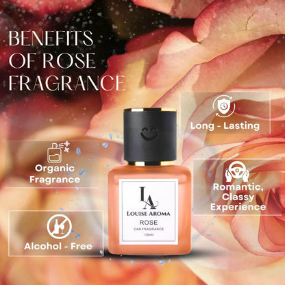 Rose Car Fragrance (Alcohol free) - Louise aroma